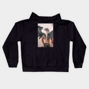 Valentine Angel Kids Hoodie